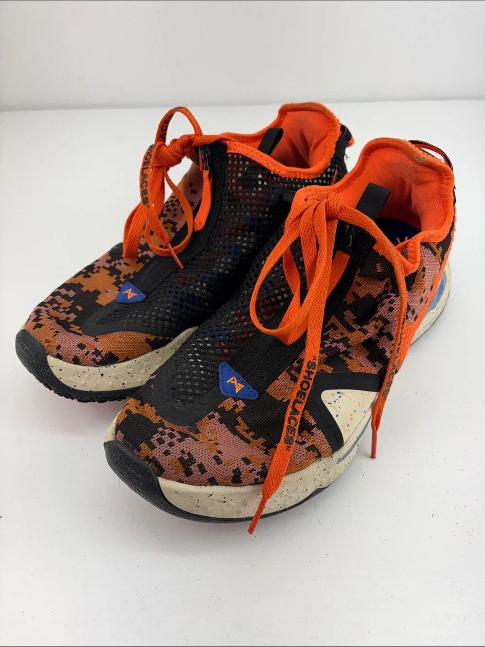 Nike PG 4 Digi Camo Basketball Shoes Mens 10.5
